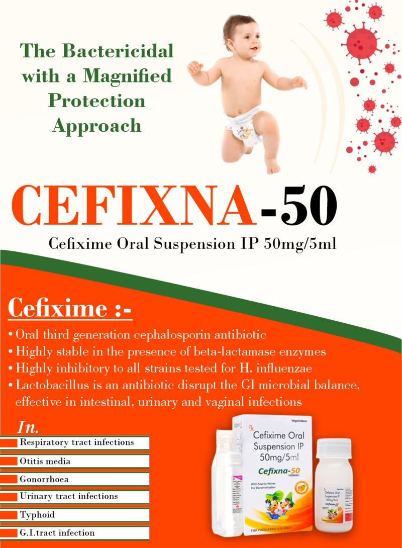 Cefixna-50 Dry Syrup