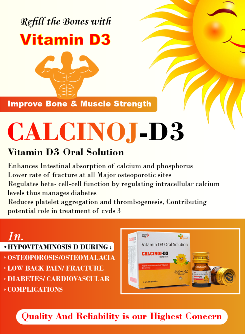 Calcinoj- D3 Shots
