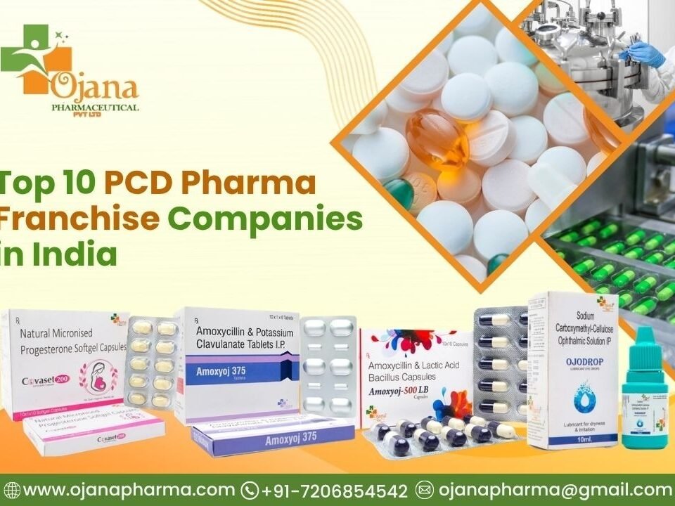 Top 10 PCD Pharma Franchise Companies in India