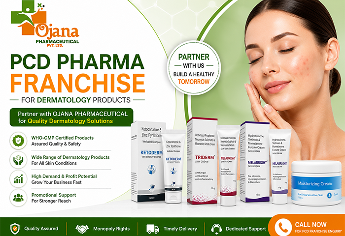 PCD Pharma Franchise for Dermatology Products