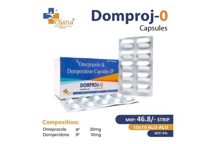 Omeprazole 20mg + Domperidone 10mg